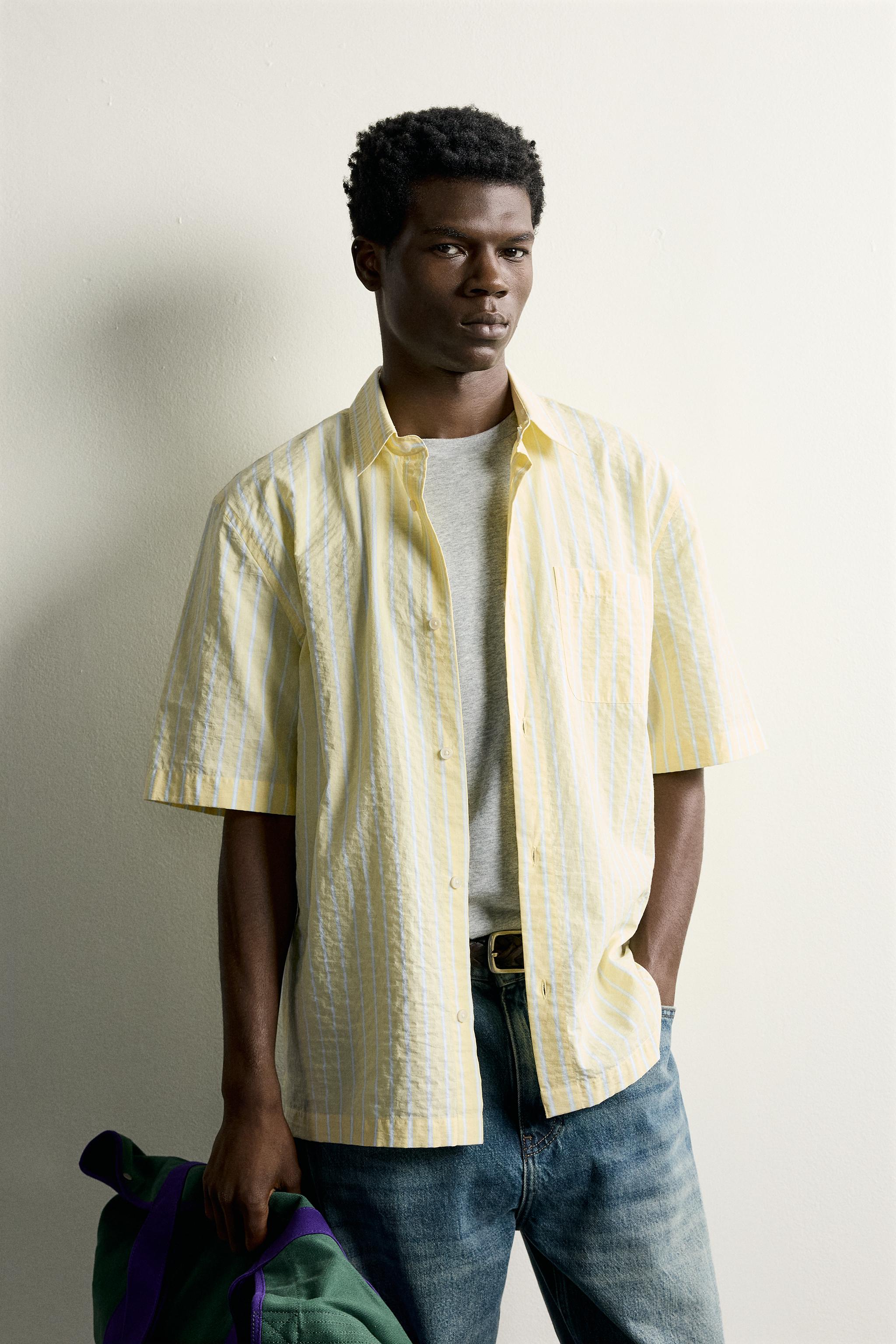 STRIPED REGULAR FIT SHIRT